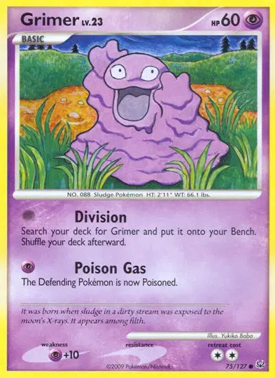 Grimer - 75/127 - Platinum