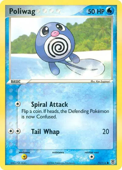 Poliwag - 75/112 - Ex FireRed & LeafGreen