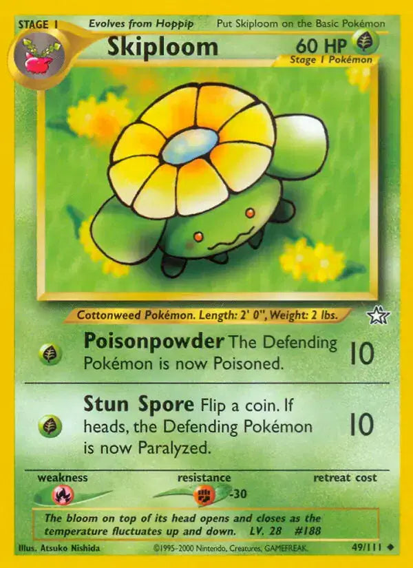 Skiploom - 49/111 - Neo Genesis