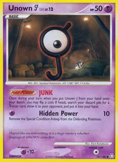 Unown J - 76/146 - Legends Awakened