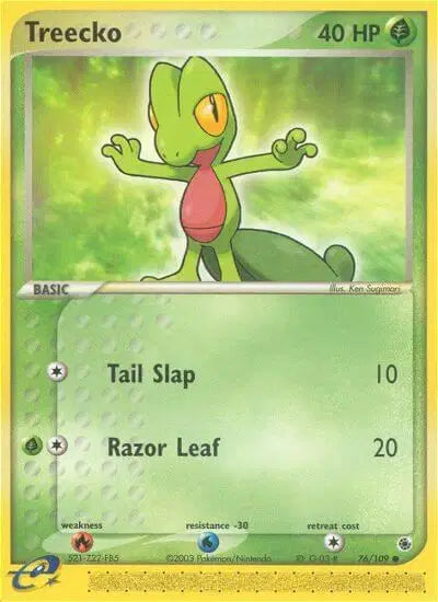 Treecko - 76/109 - Ruby & Sapphire