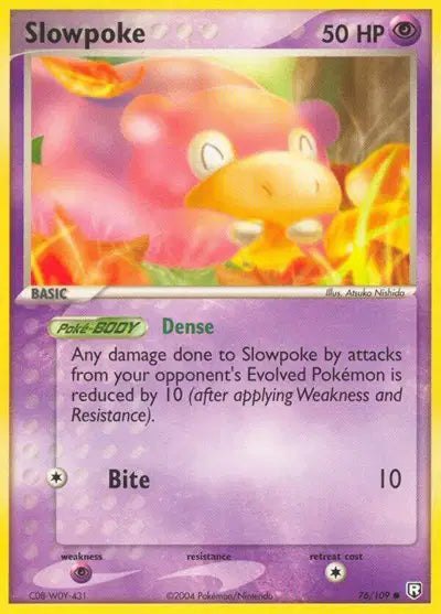 Slowpoke - 76/109 - EX Team Rocket Returns
