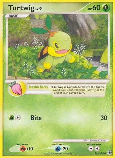 Turtwig  - 78/100 - Majestic Dawn