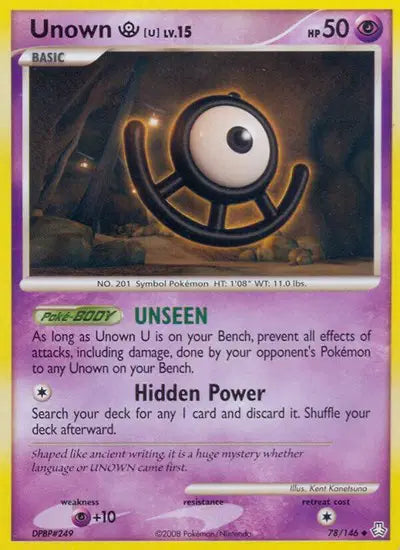 Unown U - 78/146 - Legends Awakened