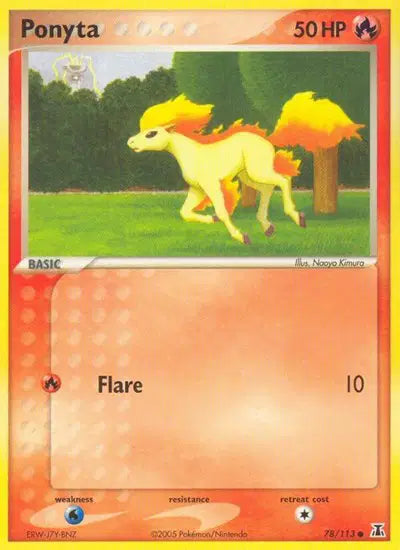 Ponyta - 78/113 - Delta Species