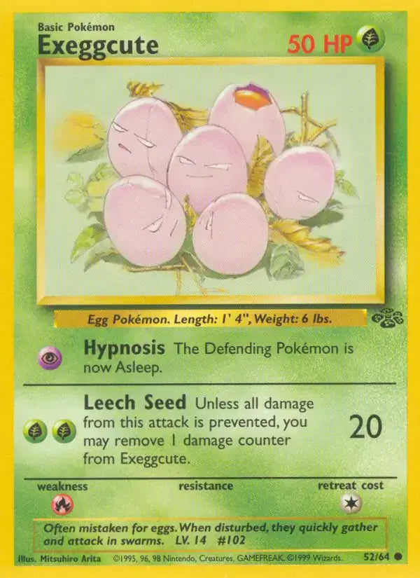 Exeggcute - 52/64 - Jungle