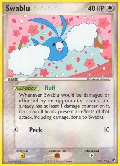 Swablu - 79/107 - EX Deoxys