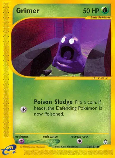 Grimer - 79/147 - Aquapolis