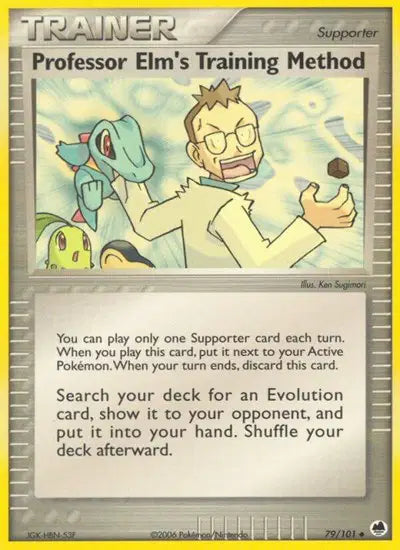 Professor Elm's Training Method - 79/101 - Ex Dragon Frontiers