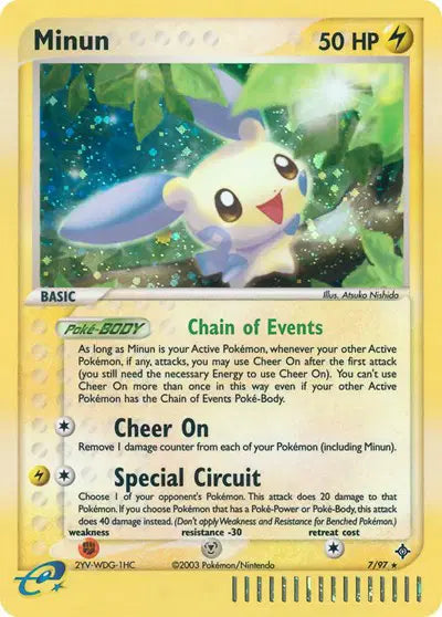 Minun - 7/97 - Ex Dragon
