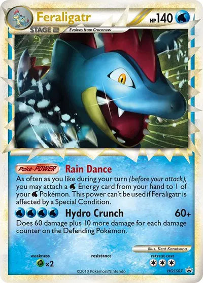 Feraligatr - Prime - HGSS07 - HGSS Promos