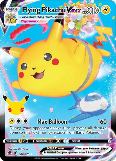 Flying Pikachu VMAX - 007/025 -Celebrations