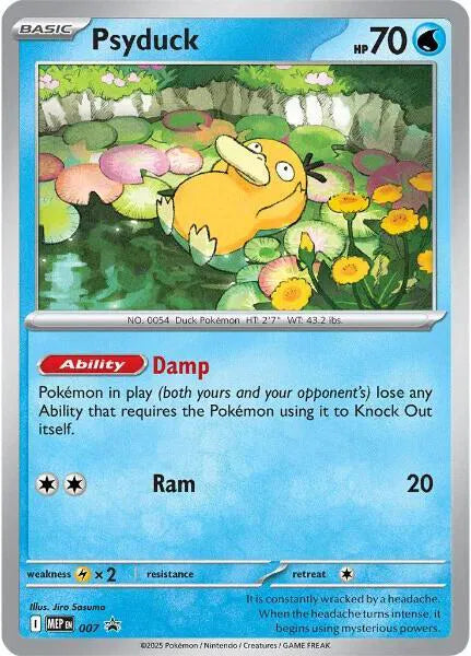 Psyduck - 007 - Mega Evolution Promo