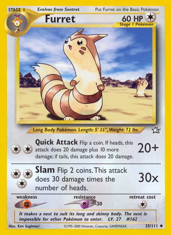 Furret - 35/111 - Neo Genesis
