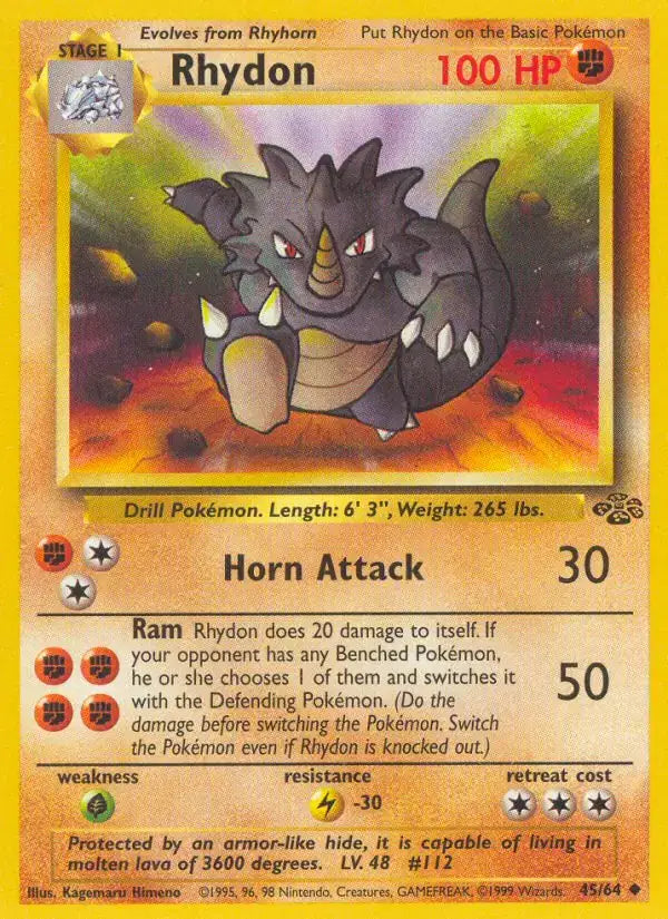Rhydon - 45/64 - Jungle
