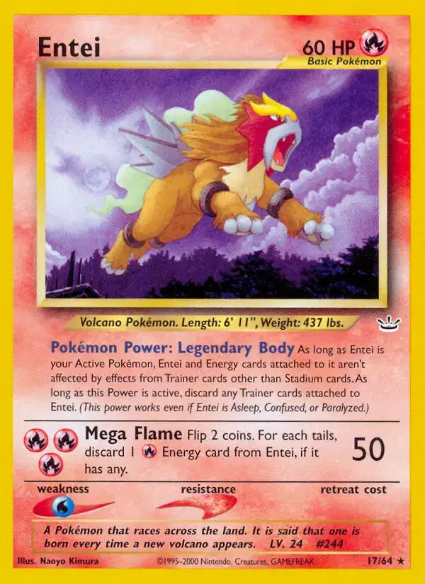 Entei - 17/64 - Neo Revelation