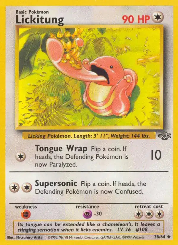 Lickitung - 38/64 - Jungle