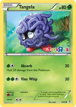 Tangela - 8/83 - Toys R Us Promo - Miscellaneous