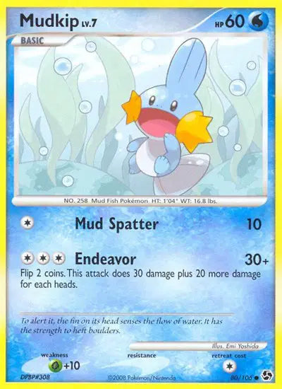 Mudkip - 80/106 - Great Encounters