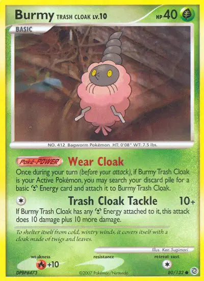 Burmy Trash Cloak - 80/132 - Secret Wonders