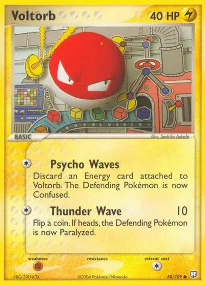 Voltorb - 80/109 - EX Team Rocket Returns