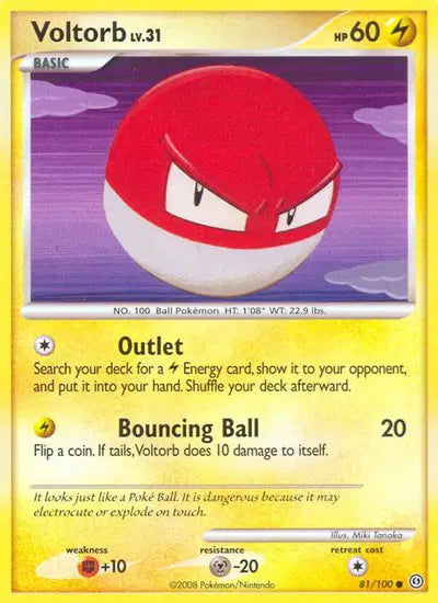 Voltorb - 81/100 - StormFront