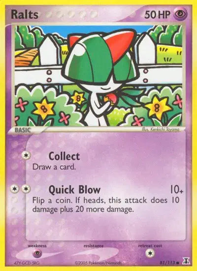 Ralts - 81/113 - Delta Species