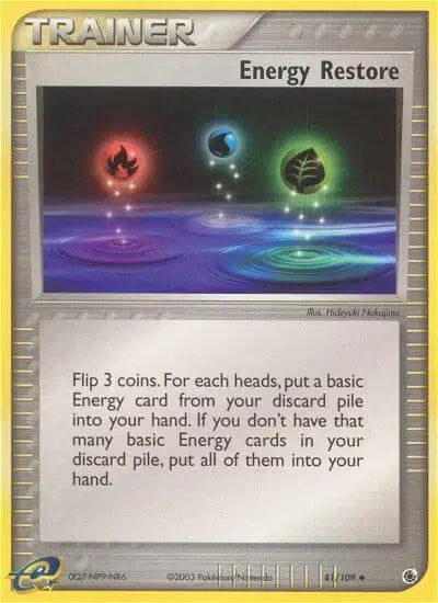 Energy Restore - 81/109 - Ruby & Sapphire