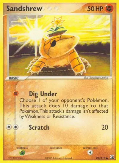 Sandshrew - 82/113 - Delta Species