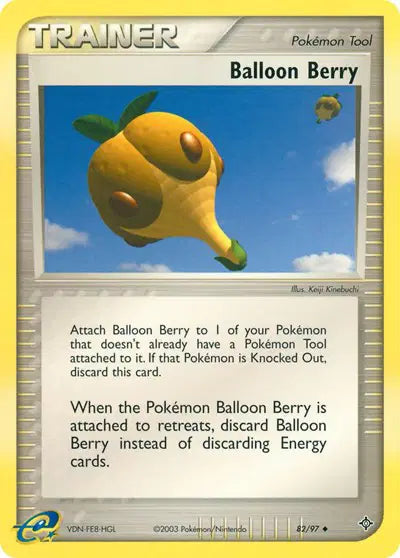Balloon Berry - 82/97 - Ex Dragon
