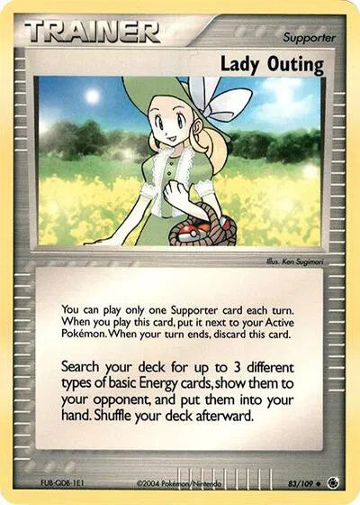 Lady Outing - 83/109 - No E - Deck Exclusives