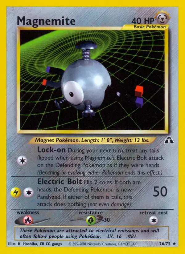 Magnemite - 26/75 - Neo Discovery