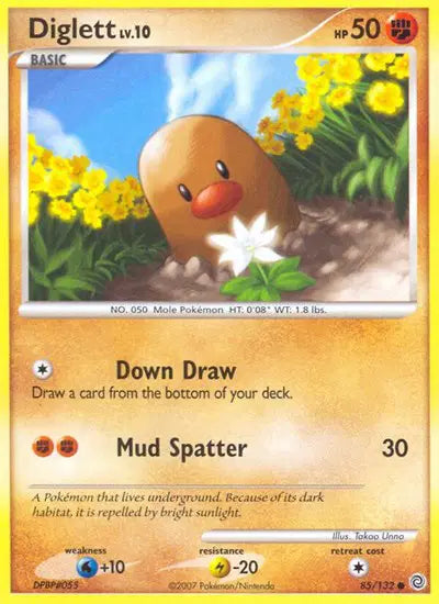 Diglett - 85/132 - Secret Wonders