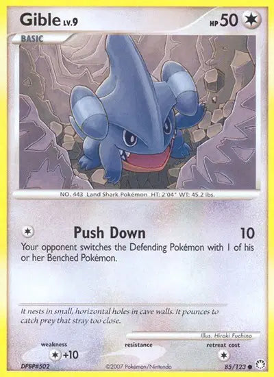 Gible - 85/123 - Mysterious Treasures