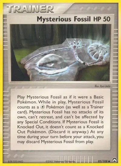 Mysterious Fossil - 85/108 - Ex Power Keepers