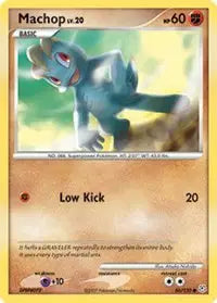 Machop - 86/130 - Diamond and Pearl