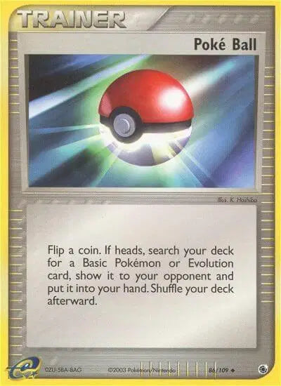 Poke Ball - 86/109 - Ruby & Sapphire