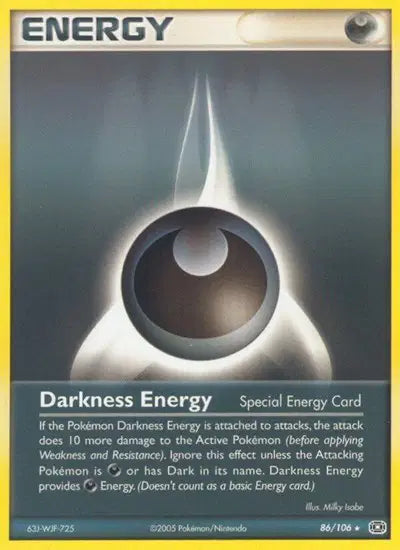 Darkness Energy - 86/106 - EX Emerald