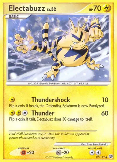 Electabuzz - 87/132 - Secret Wonders