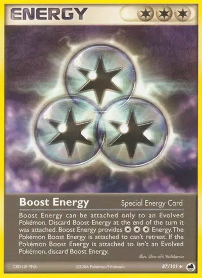 Boost Energy - 87/101 - Ex Dragon Frontiers