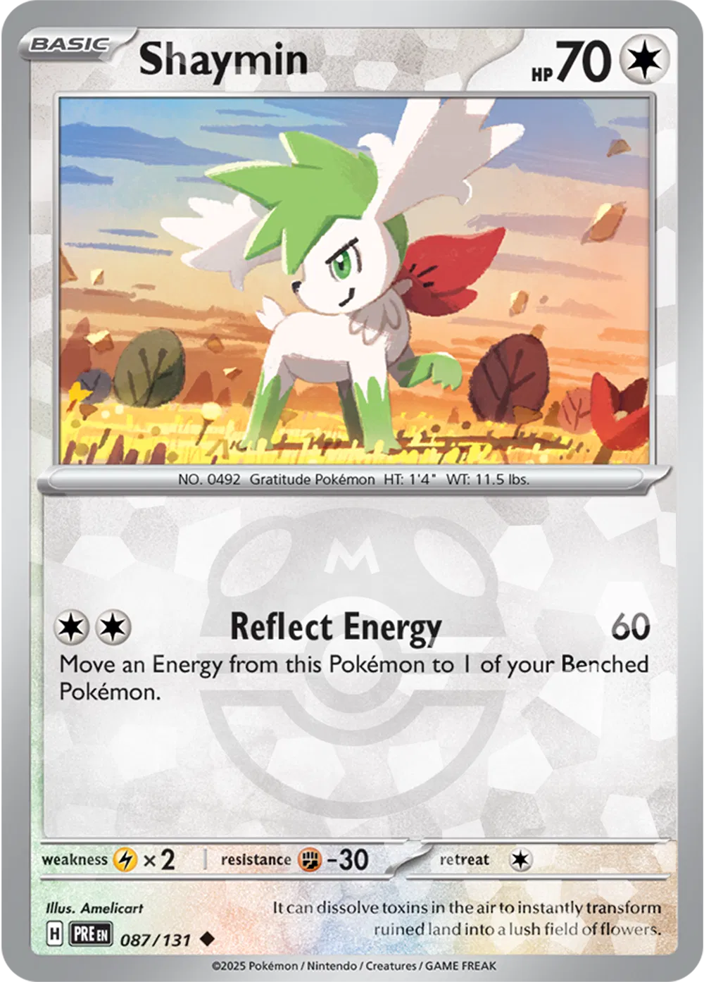 Shaymin - 087/131 - Prismatic Evolutions