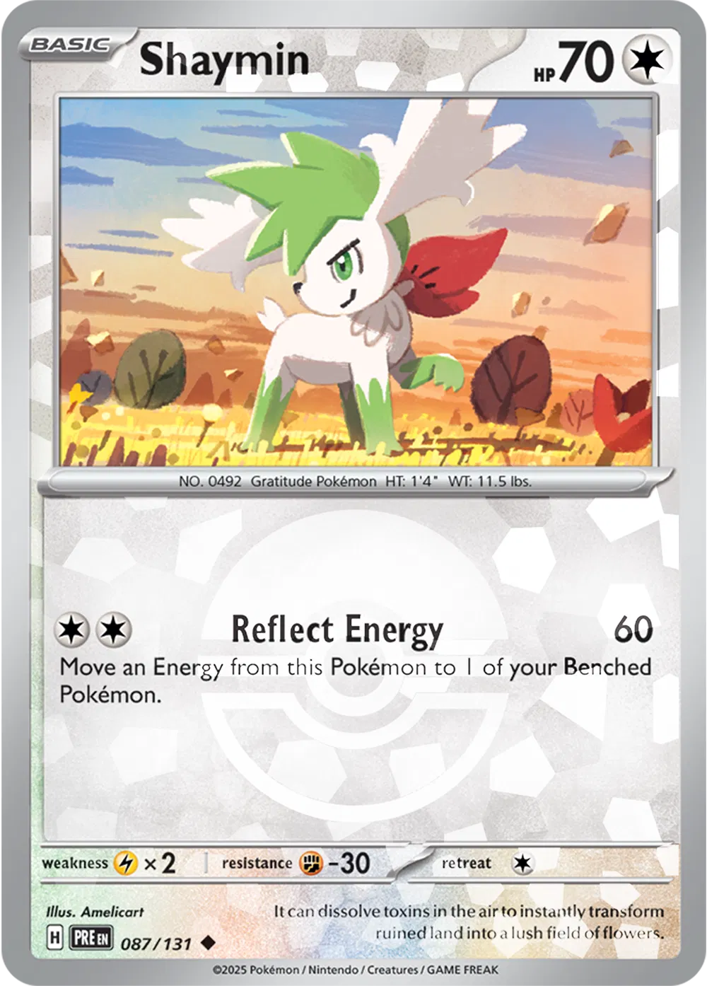 Shaymin - 087/131 - Prismatic Evolutions