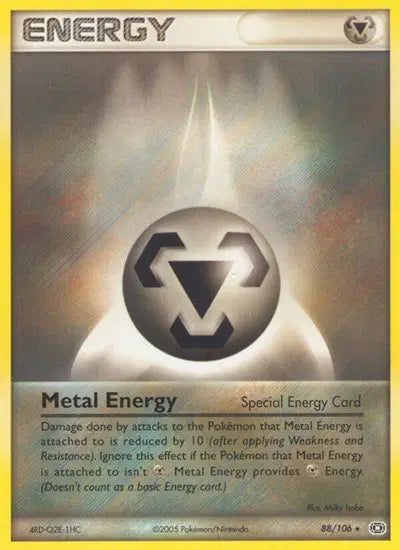 Metal Energy - 88/106 - EX Emerald