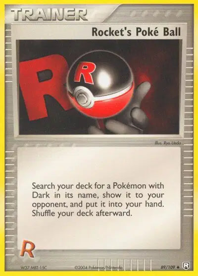 Rocket's Poke Ball - 89/109 - EX Team Rocket Returns