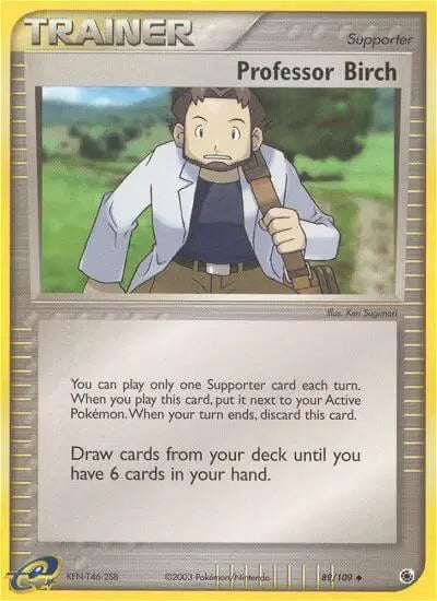 Professor Birch - 89/109 - Ruby & Sapphire