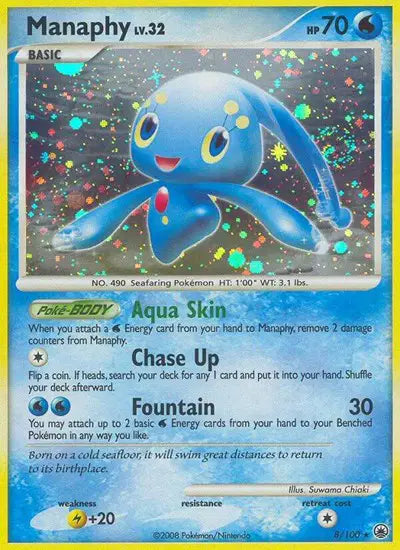 Manaphy - 8/100 - Majestic Dawn