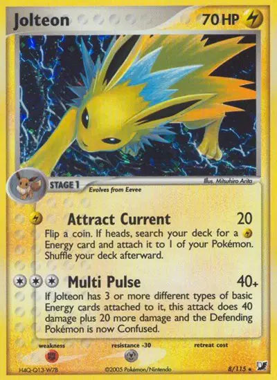 Jolteon - 8/115 - Unseen Forces