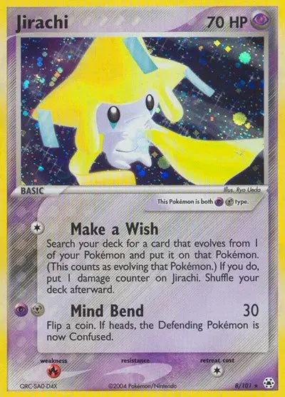 Jirachi - 8/101 - EX Hidden Legends