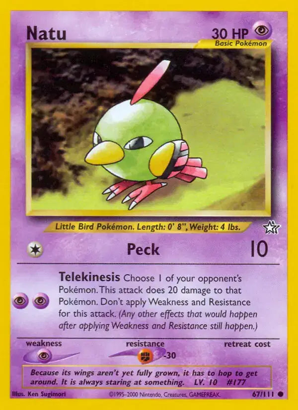 Natu - 67/111 - Neo Genesis