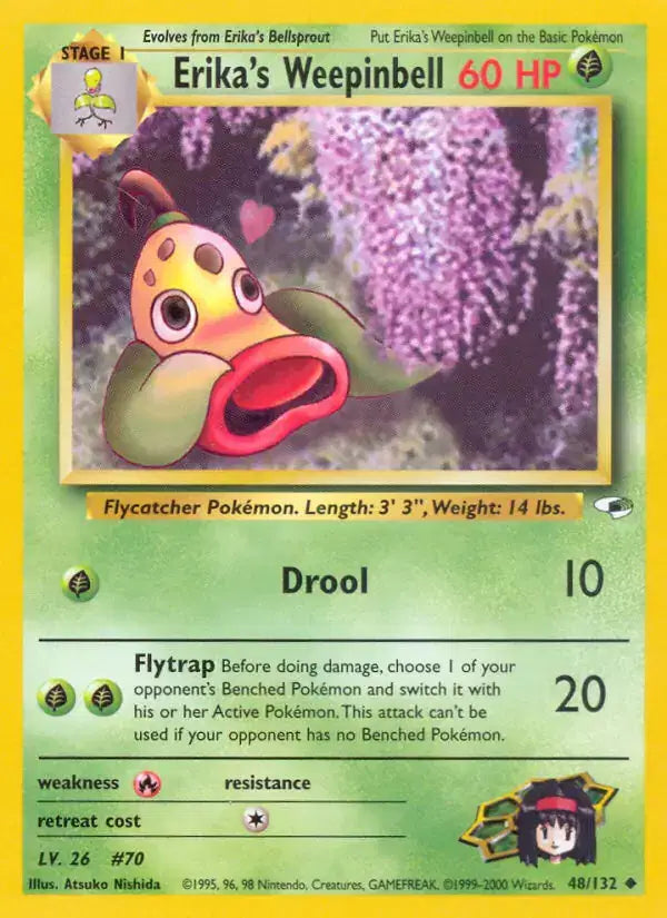 Erika's Weepinbell - 48/132 - Gym Heroes